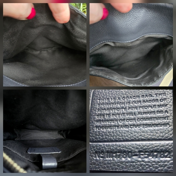 Coach Charles Black Leather Unisex Flight Bag F54782 - Picture 10 of 11